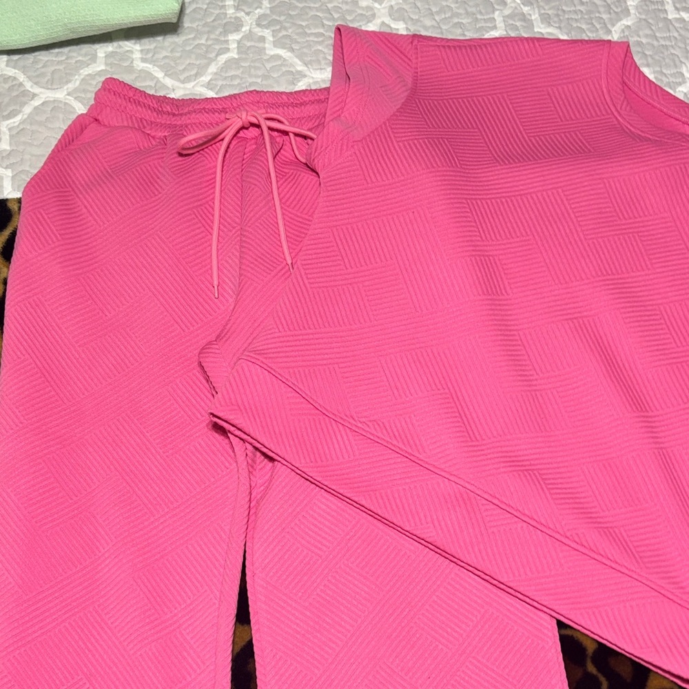 Pink Women's Loungewear Set